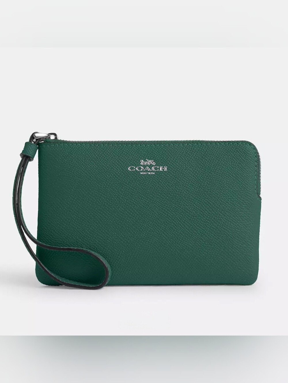 Coach Green Wristlet
